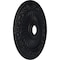 Ekena Millwork Bellona Ceiling Medallion (Fits Canopies up to 3 5/8"), 23 5/8"OD x 3 5/8"ID x 1 1/8"P, Steel Gray CM23BESGS - alternate 4